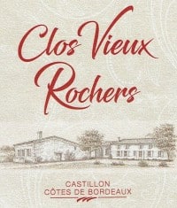 Clos Vieux Rochers label